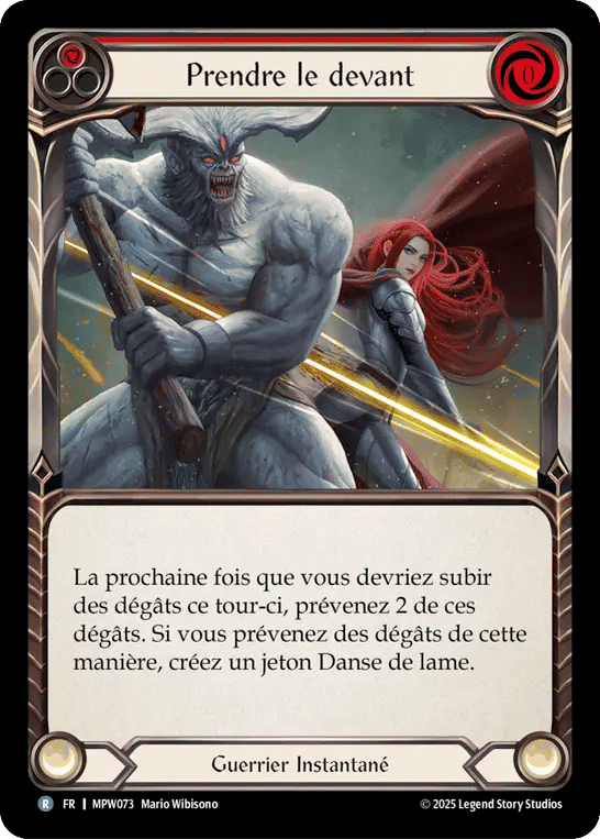 Prendre le devant — Mastery Pack Warrior — Flesh and Blood
