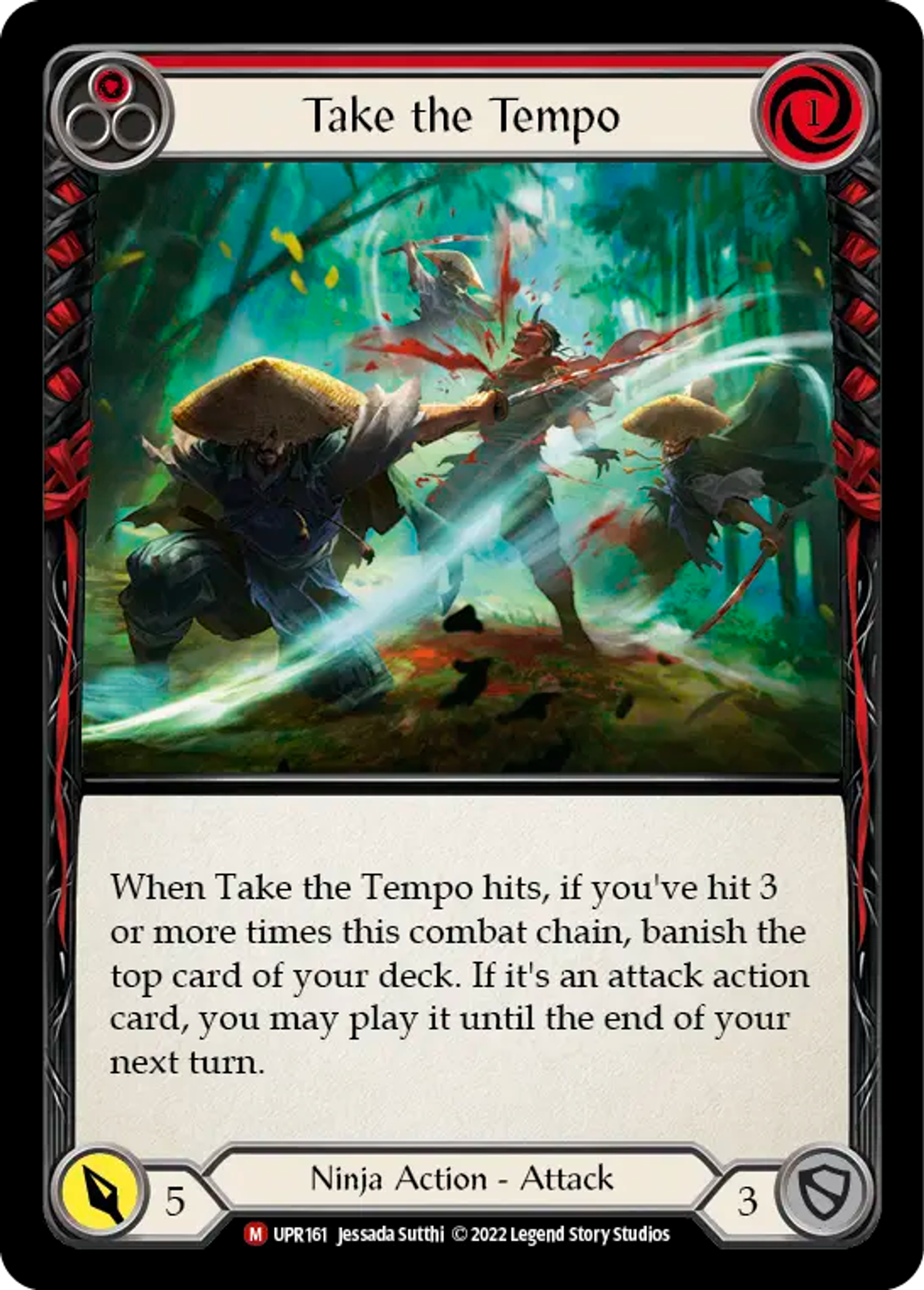 Take the Tempo — Uprising — Flesh and Blood