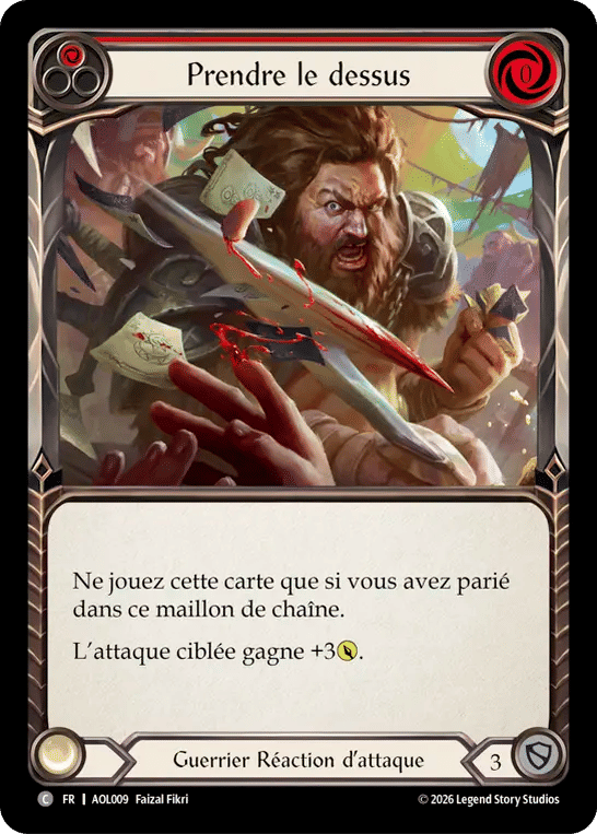 Prendre le dessus — Armory Deck - Olympia, Prized Fighter — Flesh and Blood