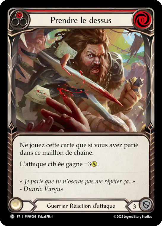 Prendre le dessus — Mastery Pack Warrior — Flesh and Blood