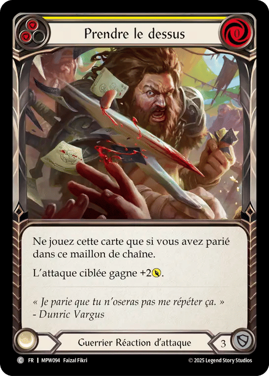Prendre le dessus — Mastery Pack Warrior — Flesh and Blood
