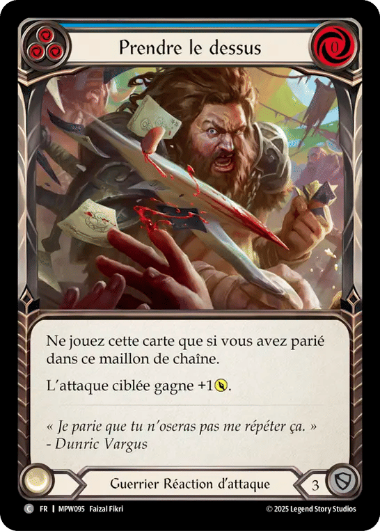 Prendre le dessus — Mastery Pack Warrior — Flesh and Blood