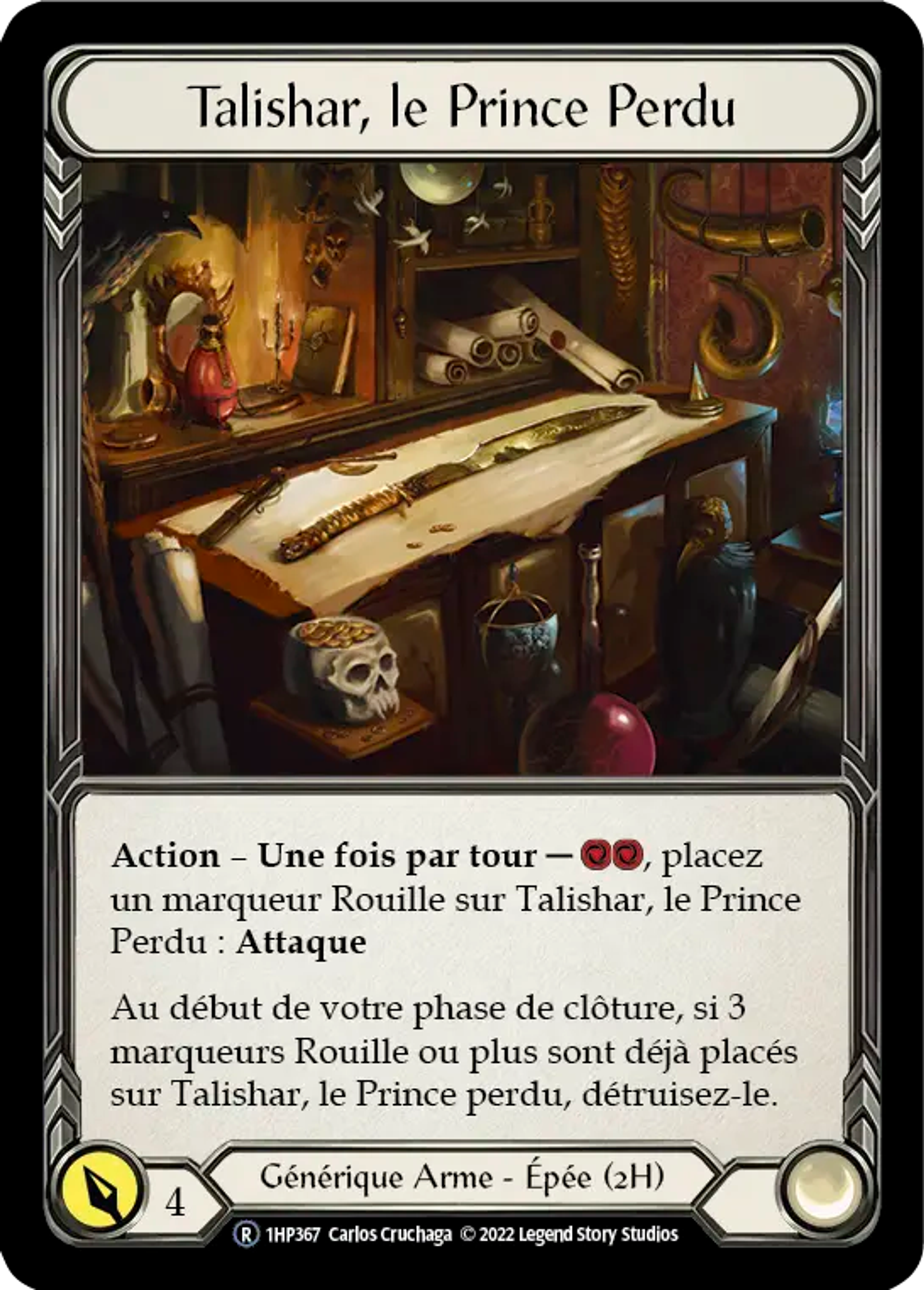 Talishar, le Prince Perdu — History Pack 1 - Black Label — Flesh and Blood