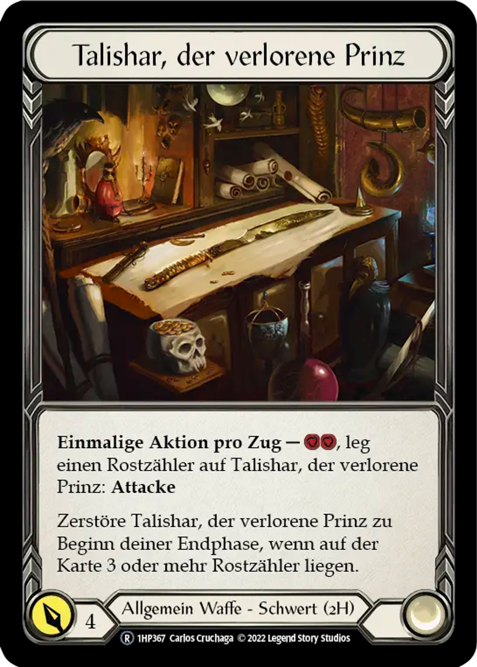 Talishar, le Prince Perdu — History Pack 1 - Black Label — Flesh and Blood