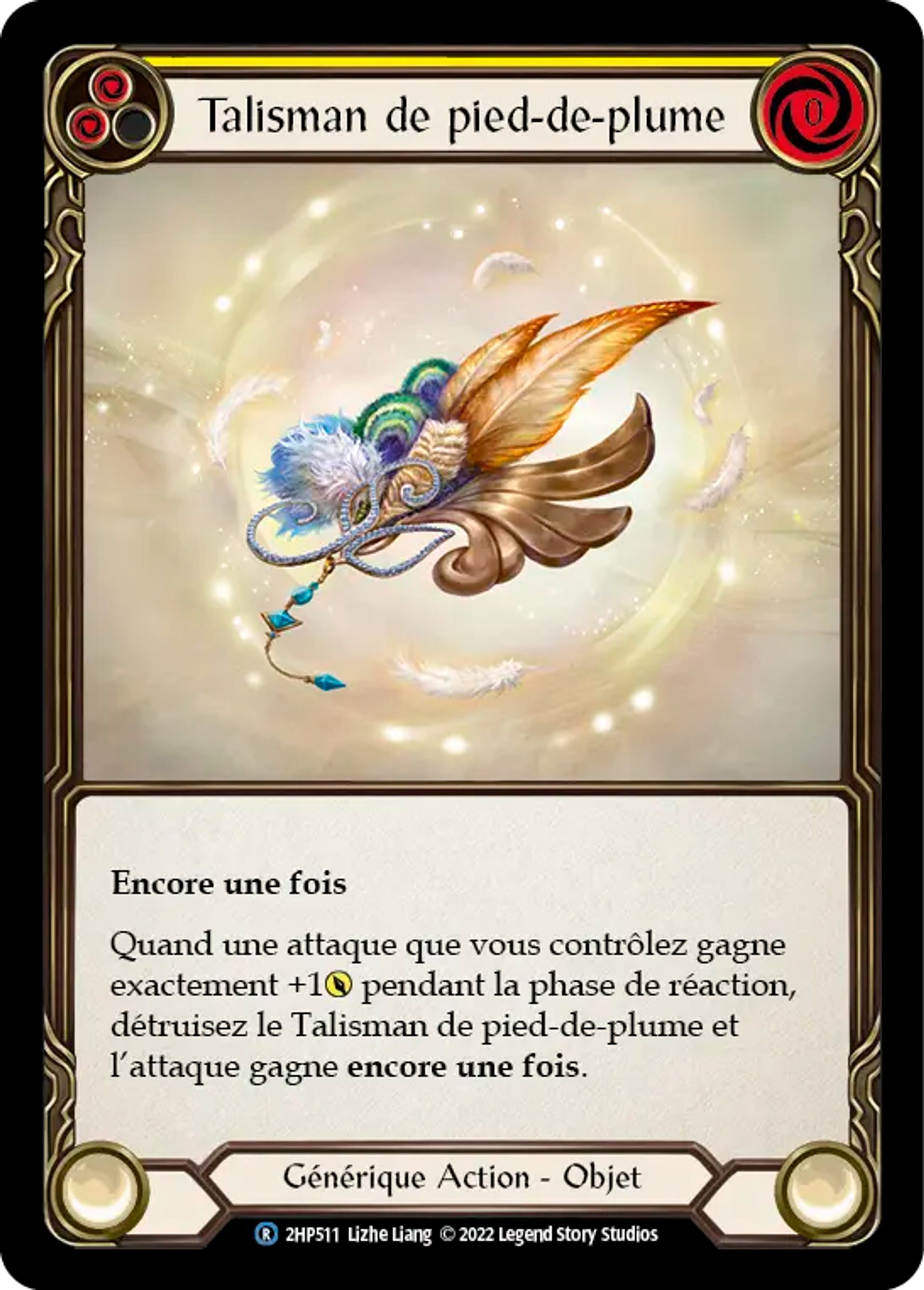 Talisman de pied-de-plume — History Pack 2 - Black Label — Flesh and Blood