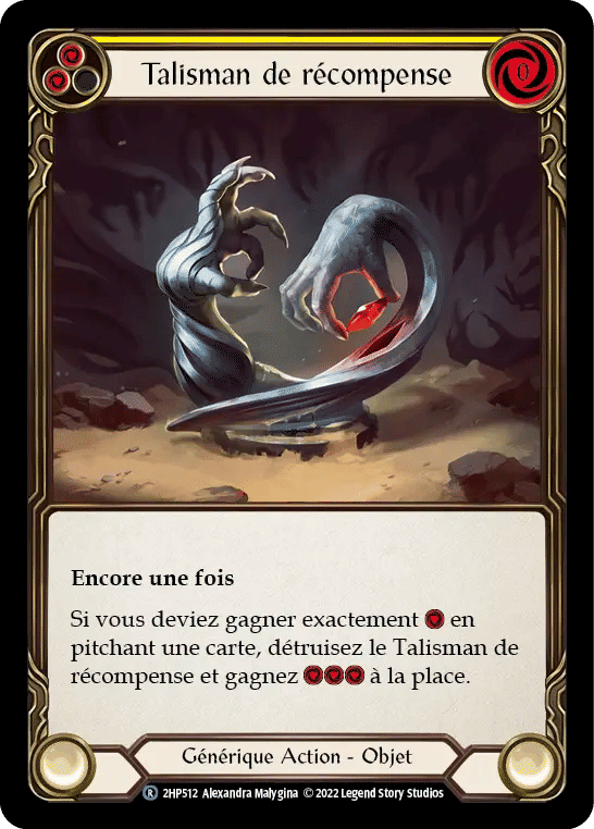Talisman de récompense — History Pack 2 - Black Label — Flesh and Blood