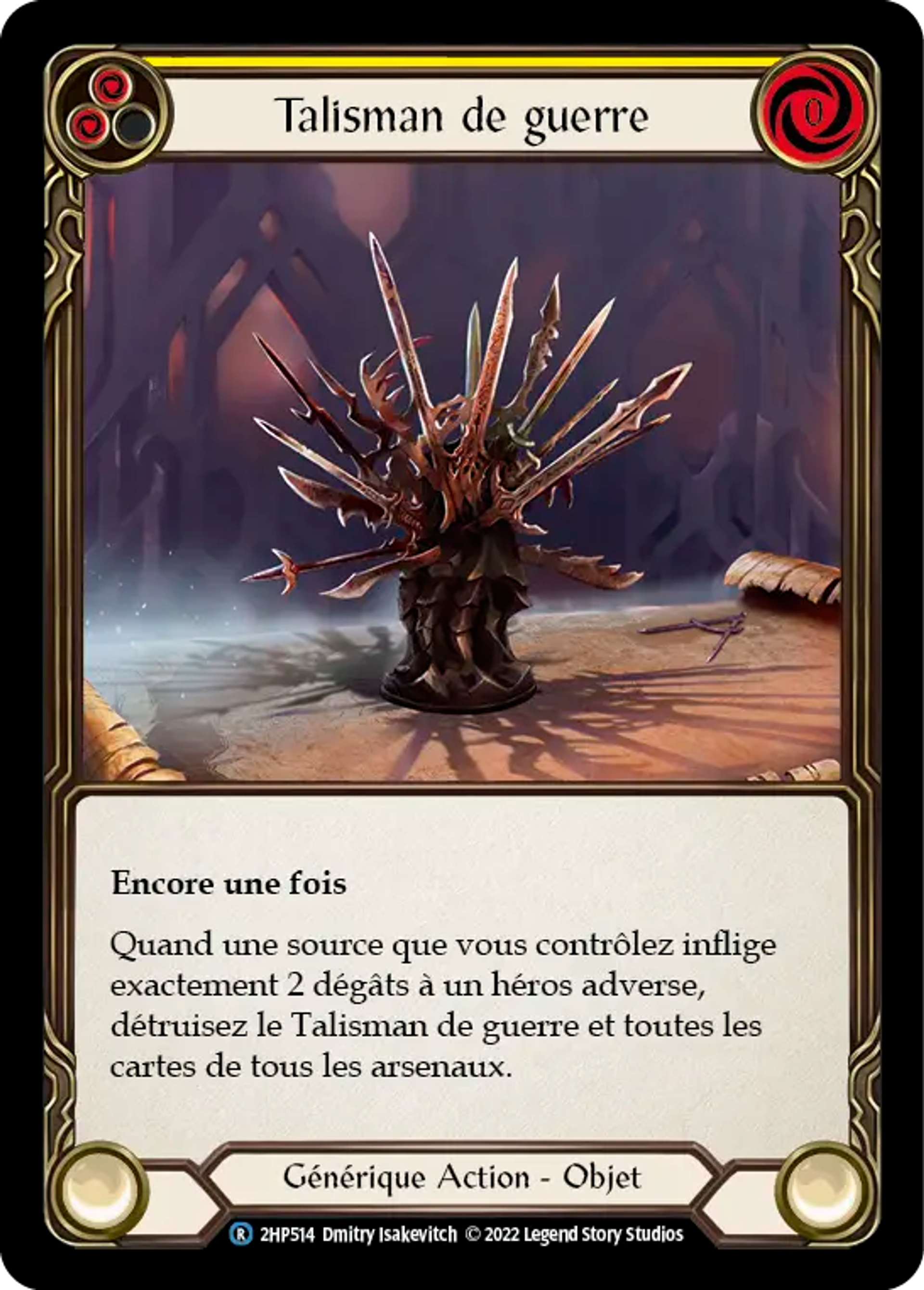 Talisman de guerre — History Pack 2 - Black Label — Flesh and Blood