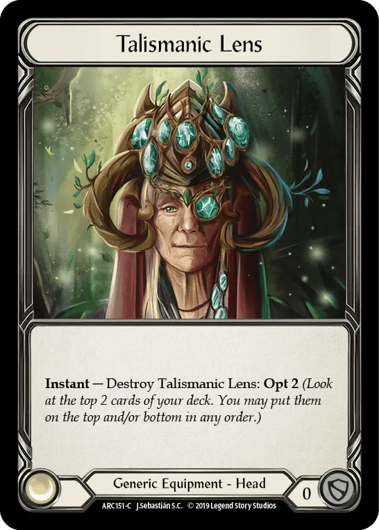 Talismanic Lens — Arcane Rising — Flesh and Blood