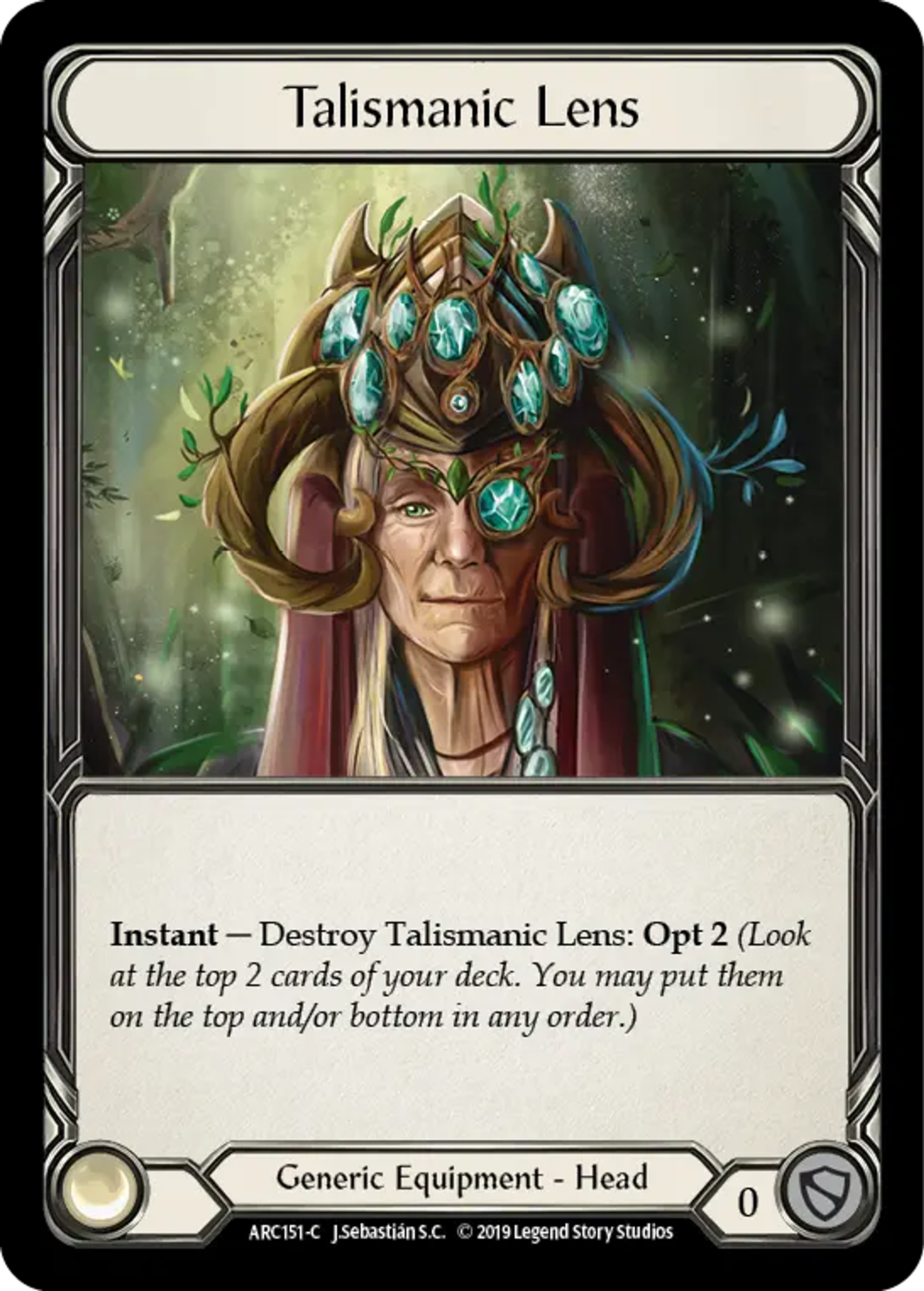Talismanic Lens — Arcane Rising — Flesh and Blood