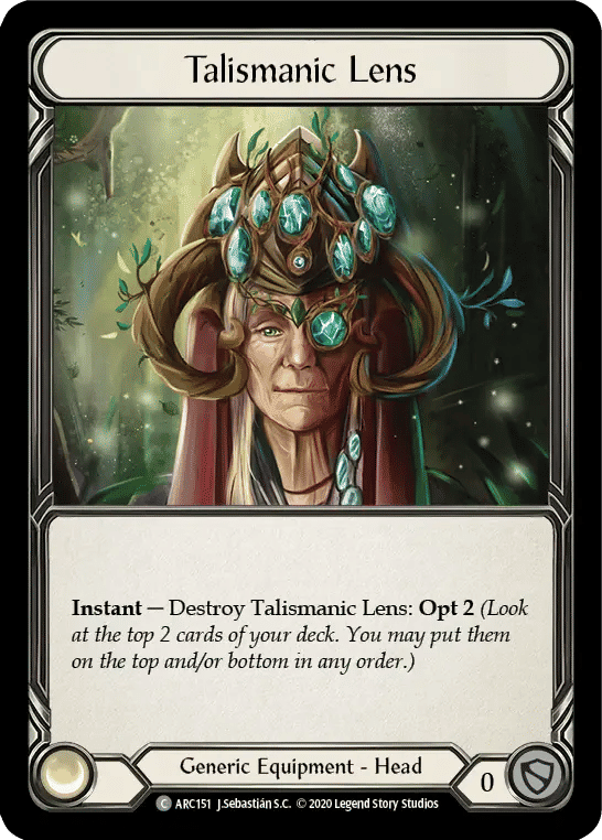 Talismanic Lens — Arcane Rising - Unlimited — Flesh and Blood