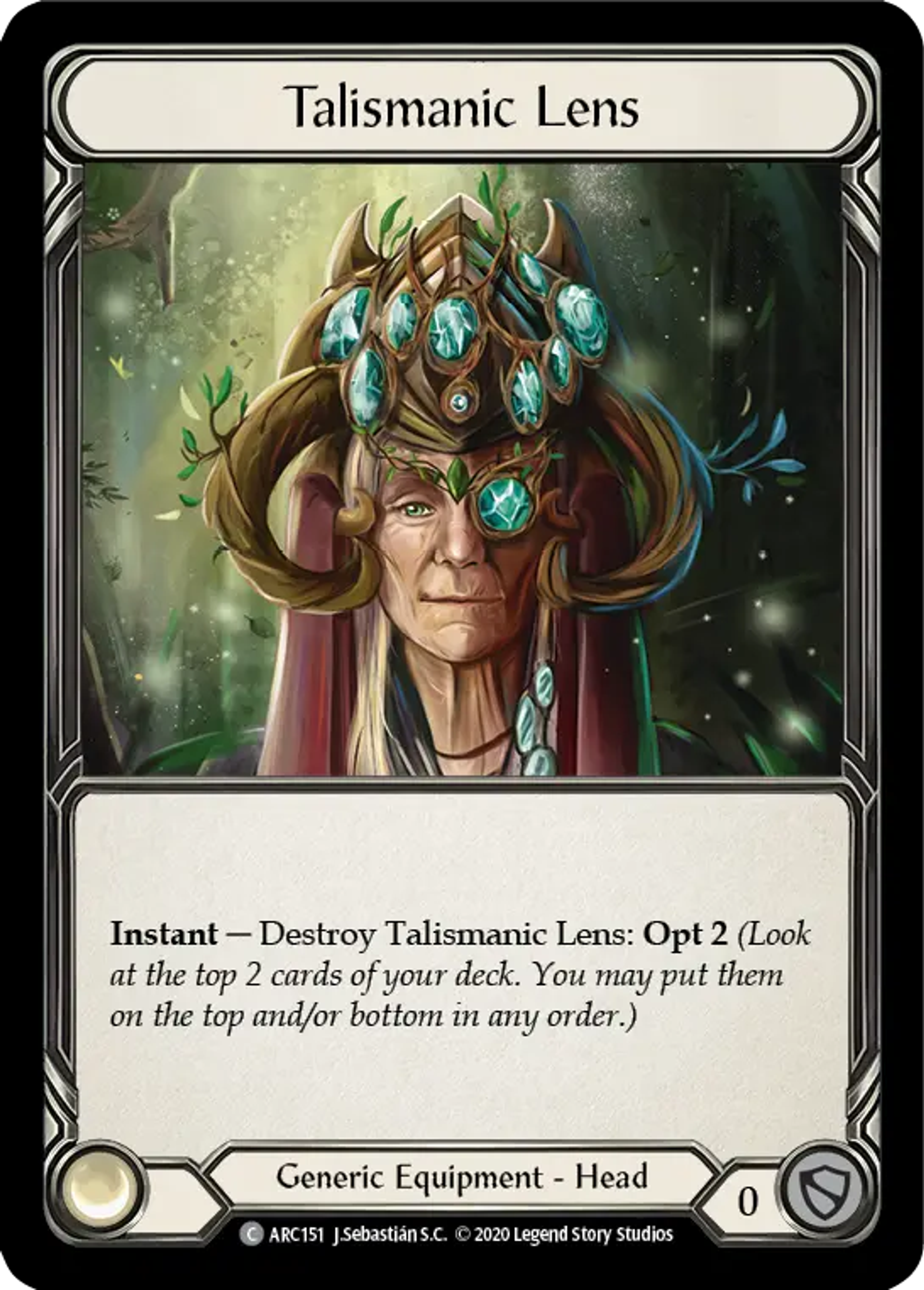 Talismanic Lens — Arcane Rising - Unlimited — Flesh and Blood