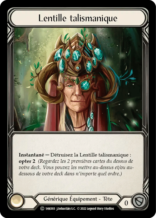 Lentille talismanique — Kano - Blitz Deck — Flesh and Blood