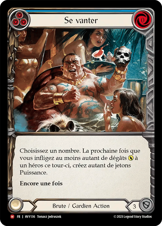 Se vanter — Heavy Hitters — Flesh and Blood