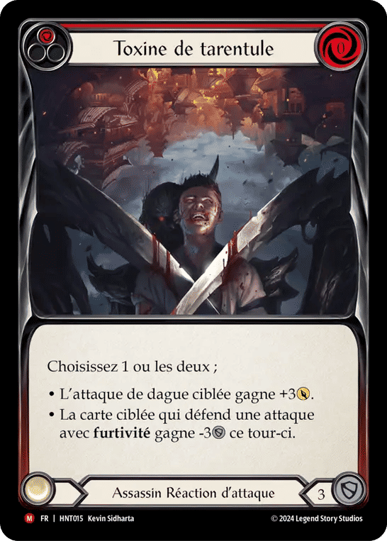 Toxine de tarentule — The Hunted — Flesh and Blood