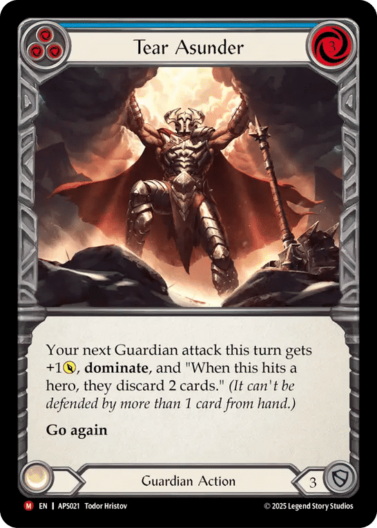 Tear Asunder — Armory Deck - Pleiades, Superstar — Flesh and Blood