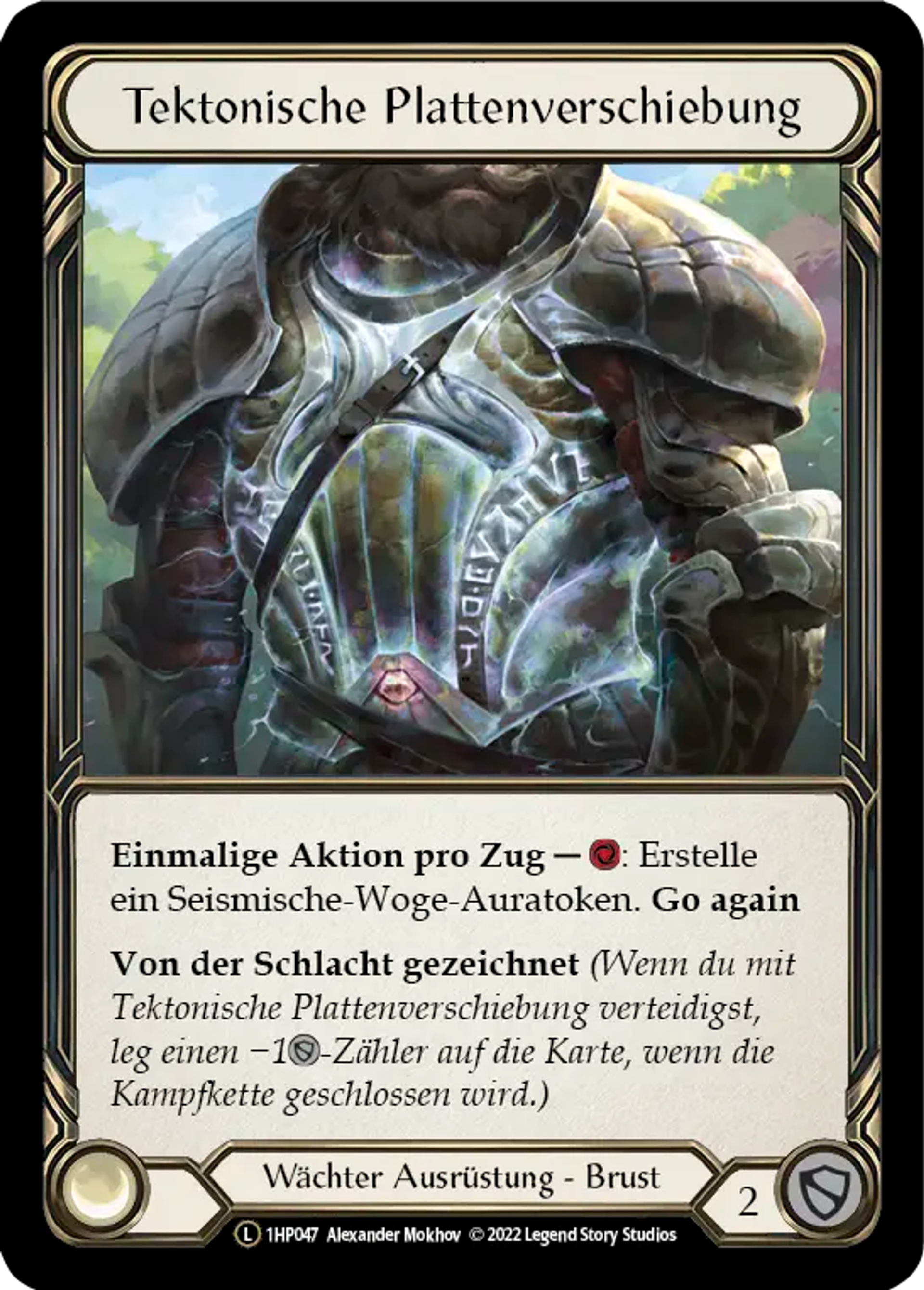 Tectonic Plating — History Pack 1 - Black Label — Flesh and Blood