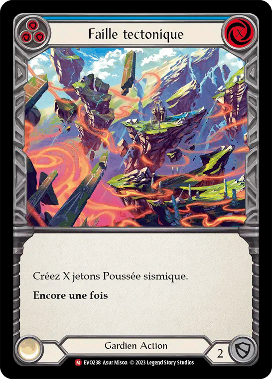 Faille tectonique — Bright Lights — Flesh and Blood