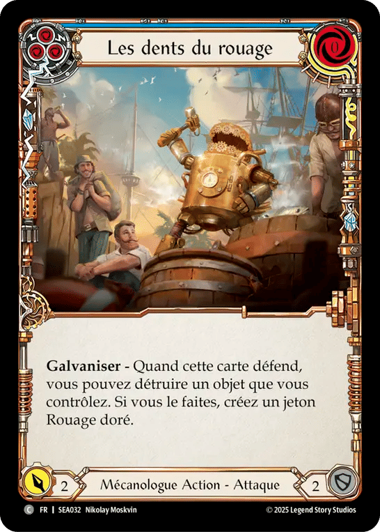 Les dents du rouage — High Seas — Flesh and Blood