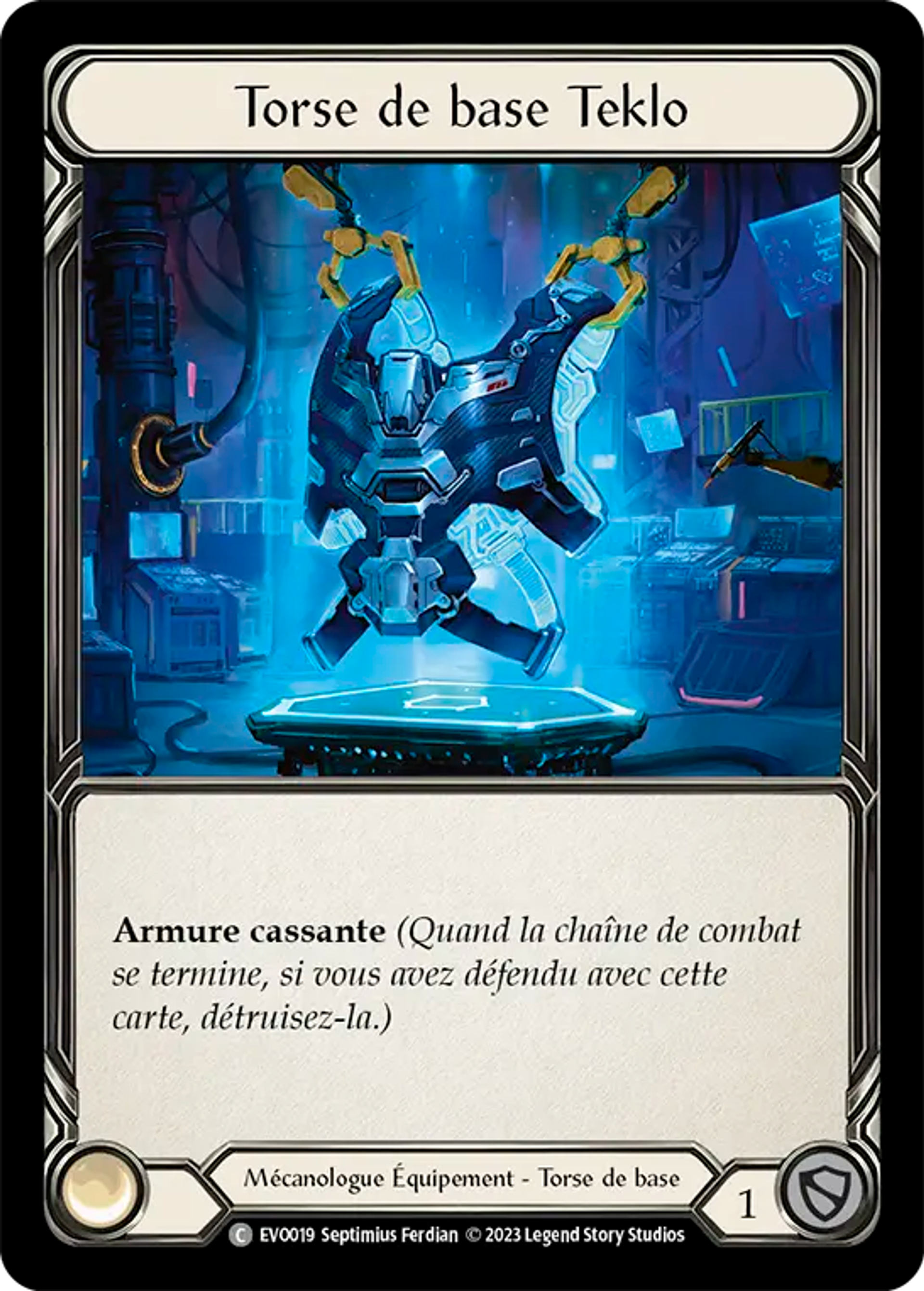 Torse de base Teklo — Bright Lights — Flesh and Blood
