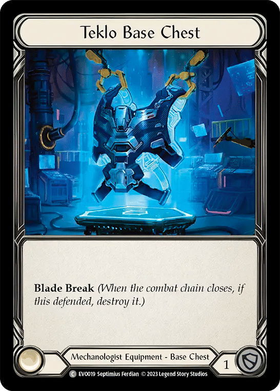 Teklo Base Chest — Bright Lights — Flesh and Blood