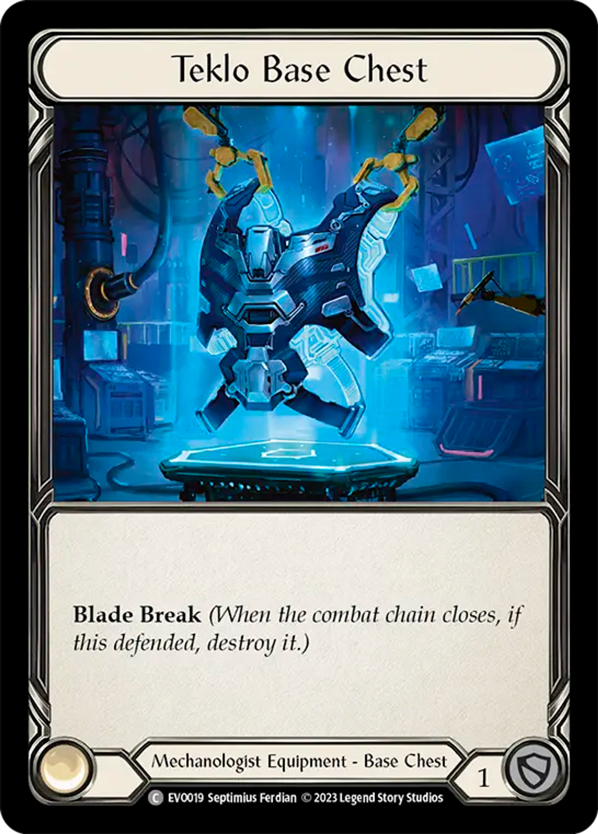 Teklo Base Chest — Bright Lights — Flesh and Blood