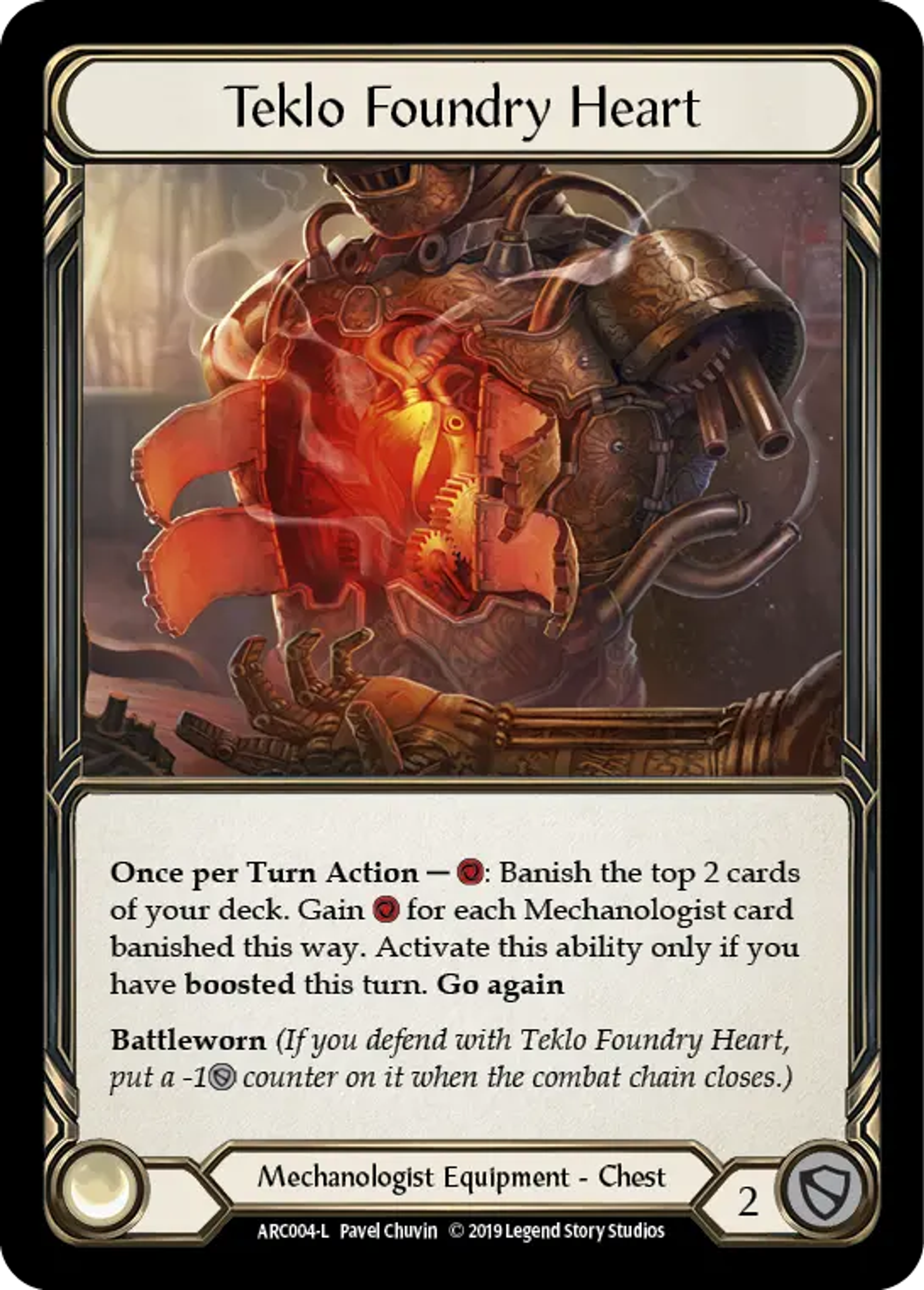 Teklo Foundry Heart — Arcane Rising — Flesh and Blood