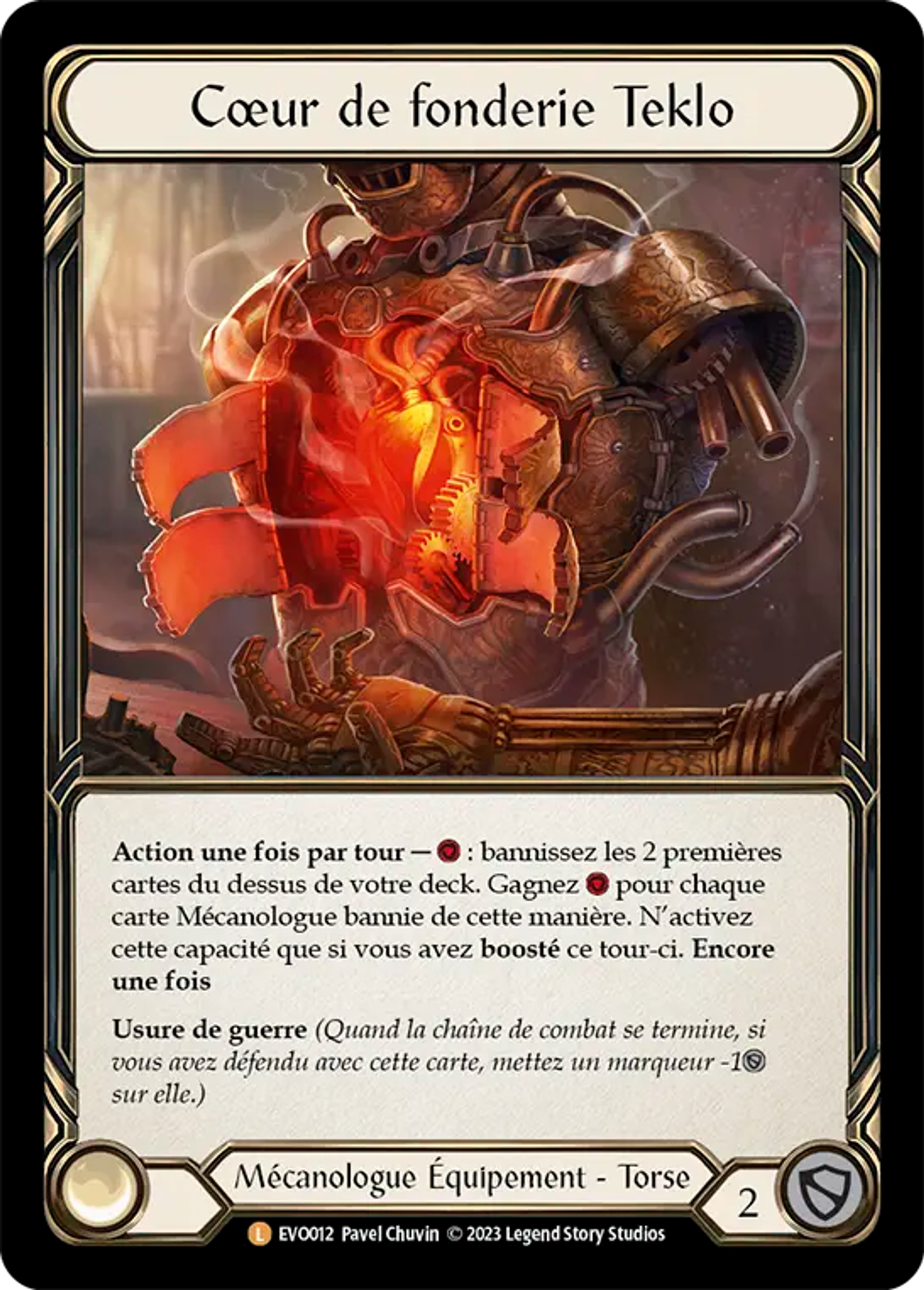 Cœur de fonderie Teklo — Bright Lights — Flesh and Blood