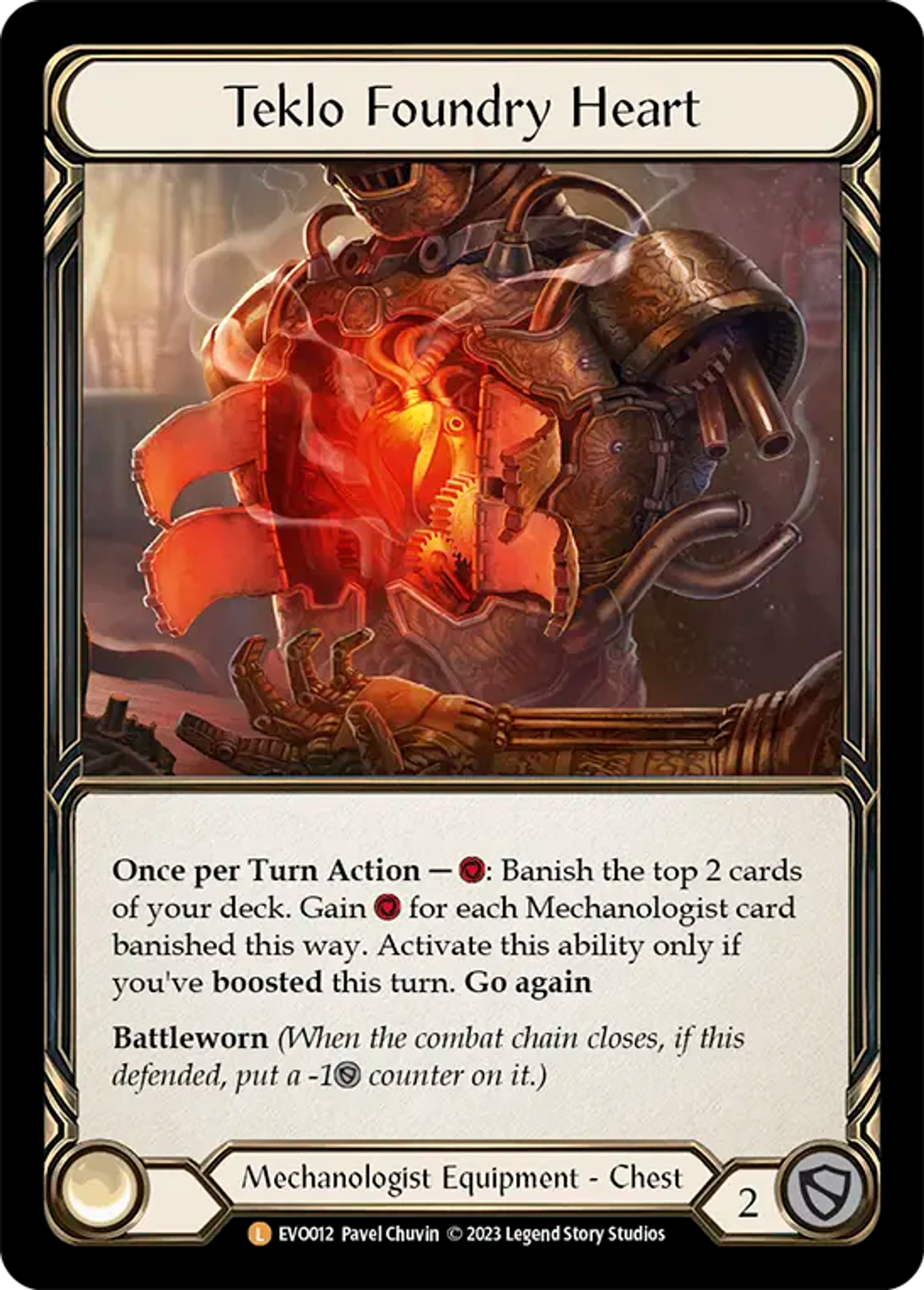 Teklo Foundry Heart — Bright Lights — Flesh and Blood