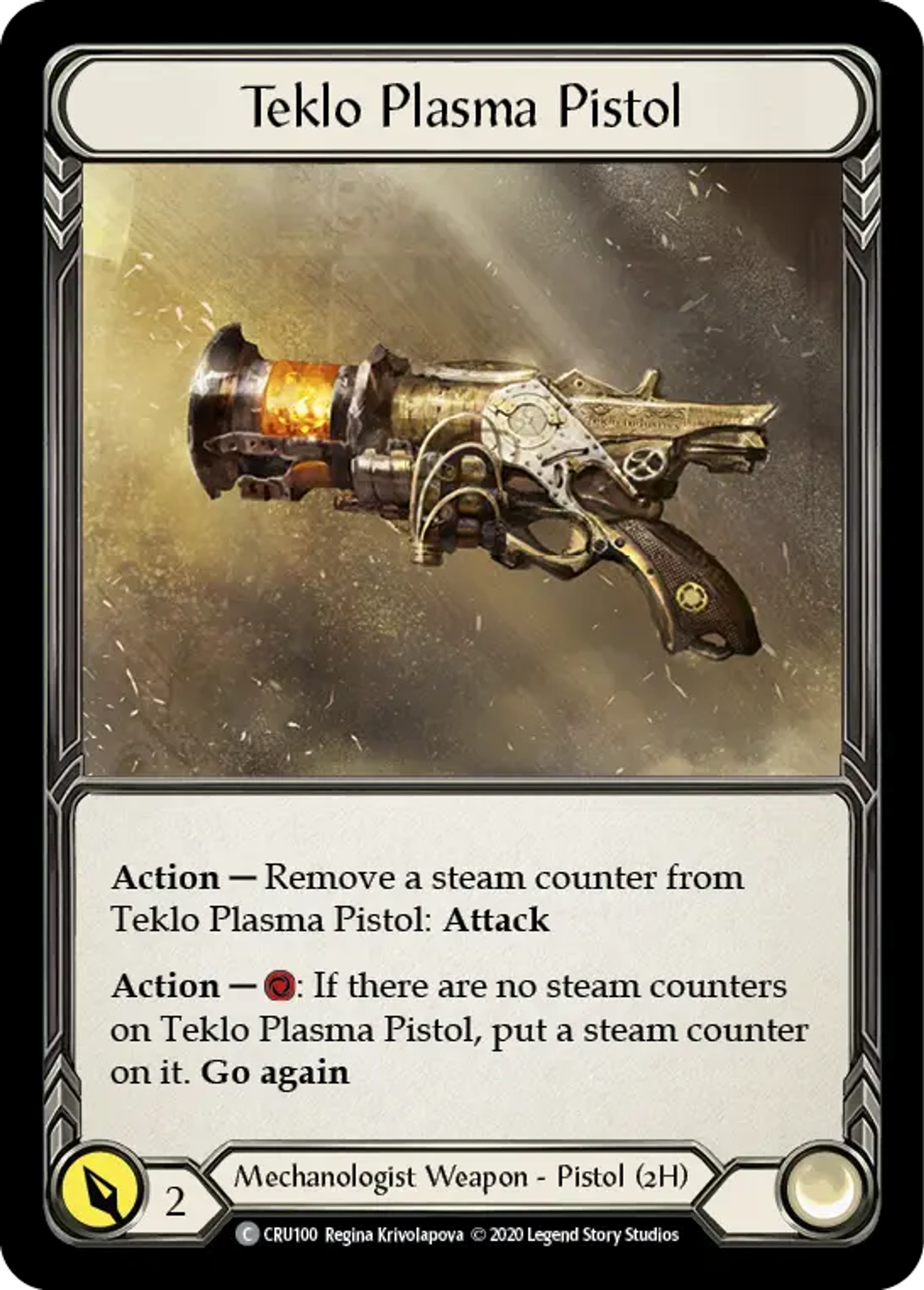 Teklo Plasma Pistol — Crucible of War — Flesh and Blood