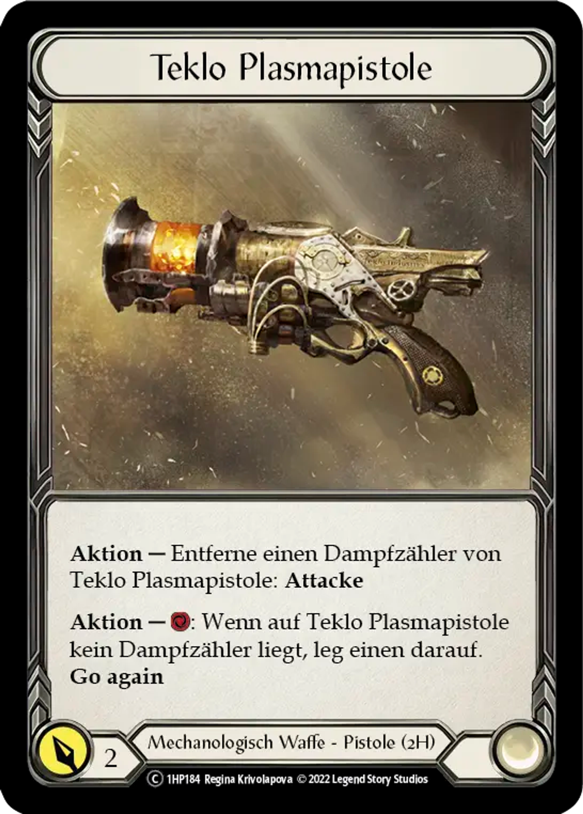 Pistolet à Plasma Teclo — History Pack 1 - Black Label — Flesh and Blood