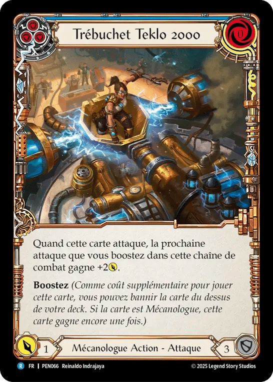 Teklo Trebuchet 2000 (Blue) — Compendium of Rathe — Flesh and Blood