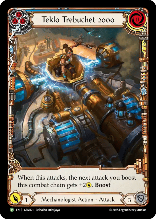 Teklo Trebuchet 2000 — GEM - Pack 4 — Flesh and Blood