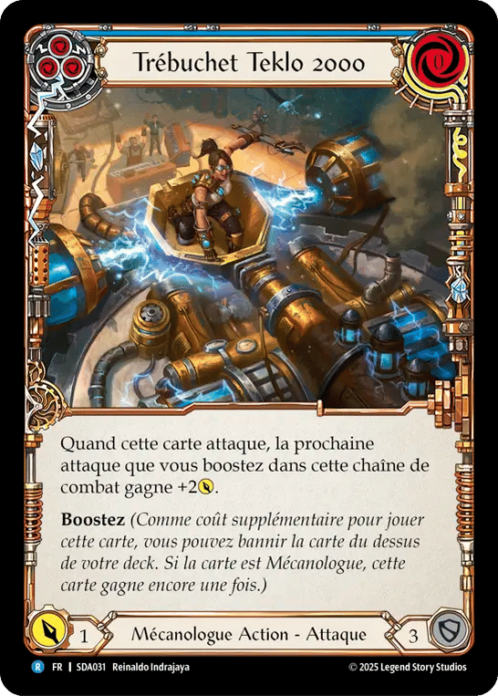 Trébuchet Teklo 2000 — Silver Age Chapter 1 - Dash — Flesh and Blood