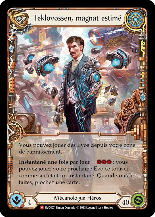 Teklovossen, magnat estimé — Bright Lights — Flesh and Blood