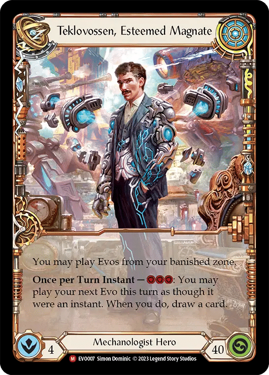 Teklovossen, Esteemed Magnate — Bright Lights — Flesh and Blood