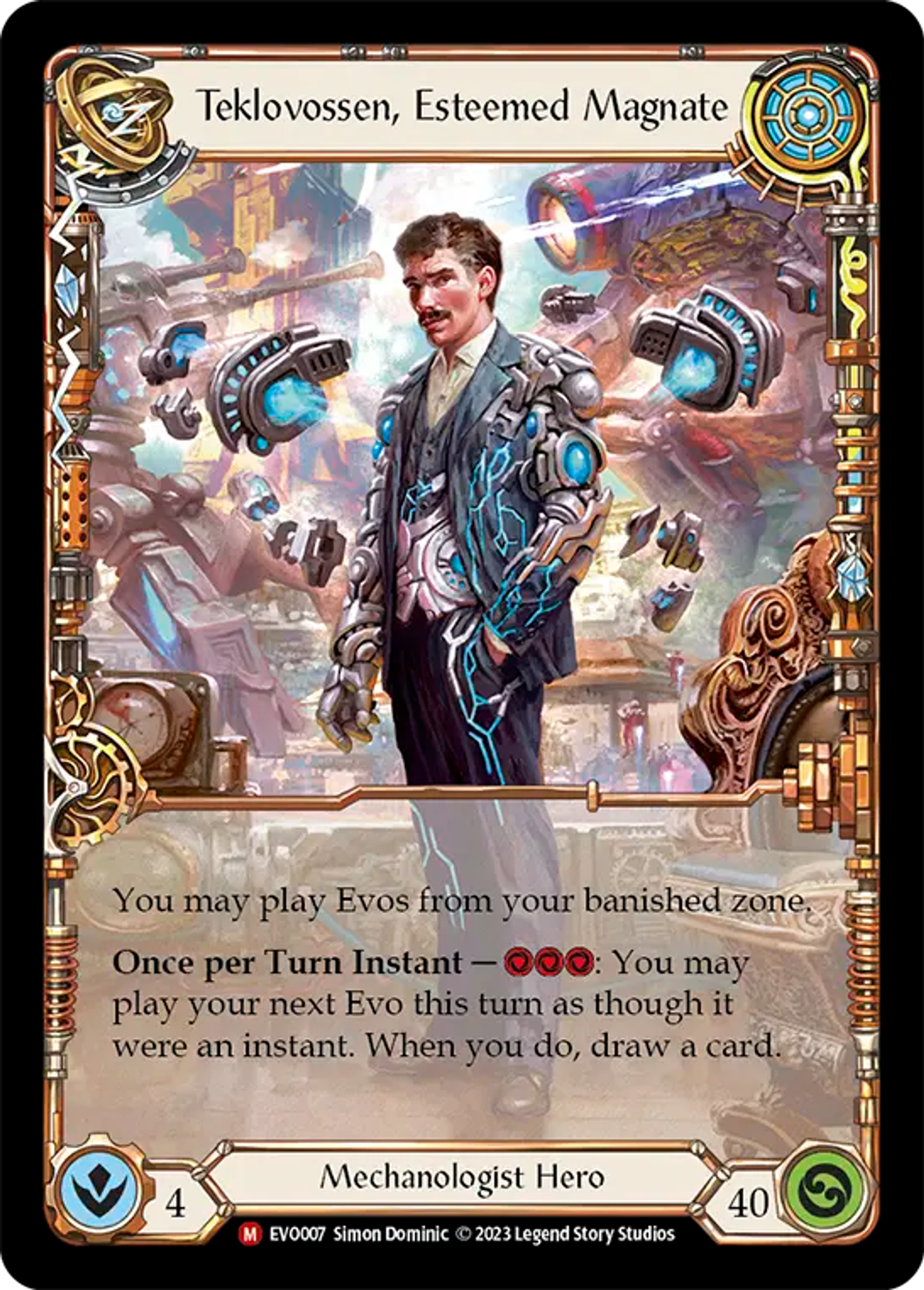 Teklovossen, Esteemed Magnate — Bright Lights — Flesh and Blood