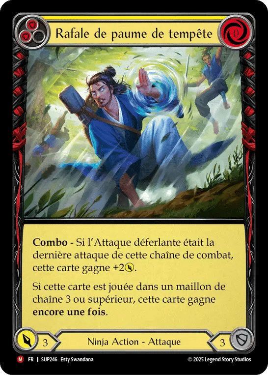 Rafale de paume de tempête — Super Slam — Flesh and Blood