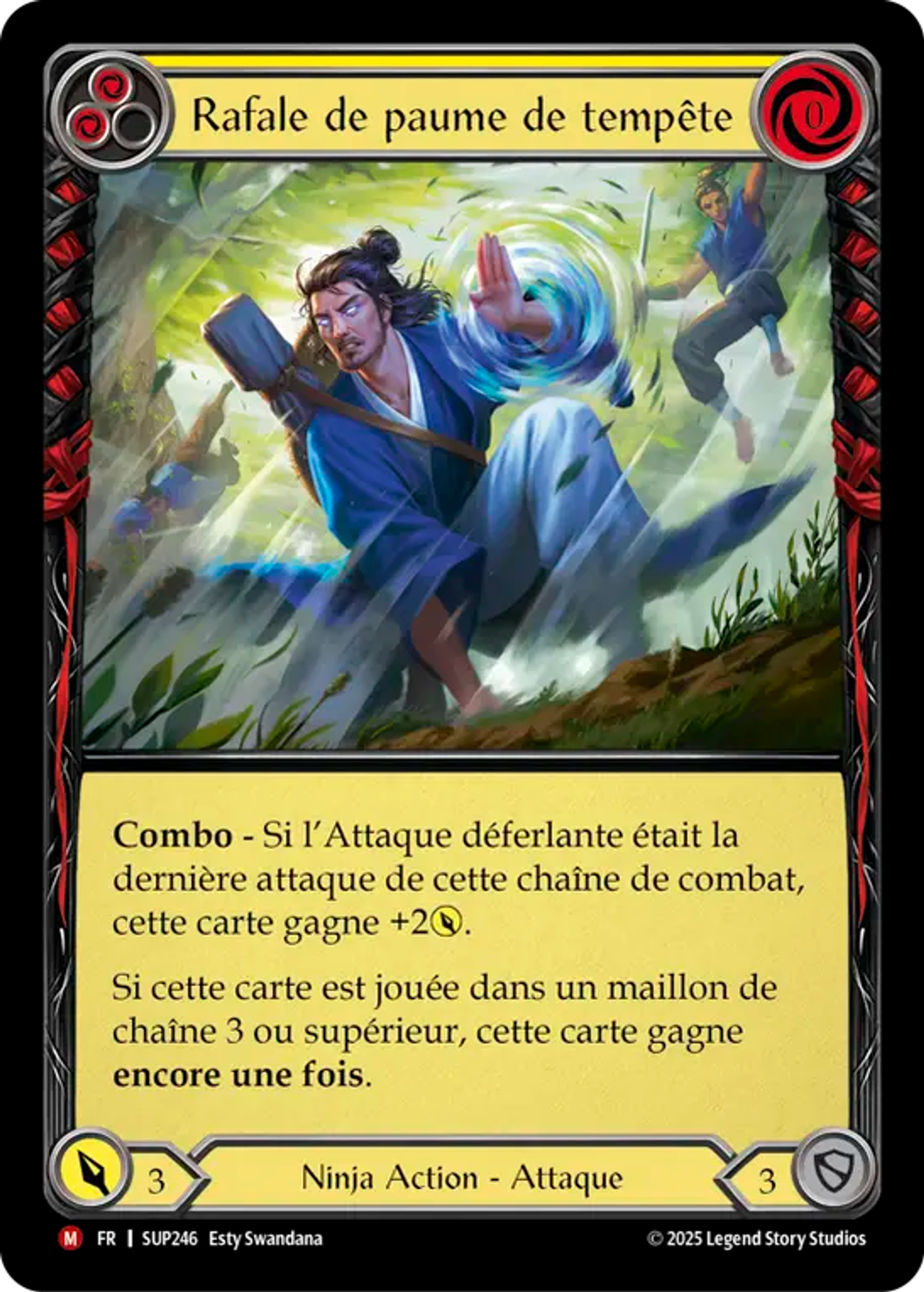 Rafale de paume de tempête — Super Slam — Flesh and Blood