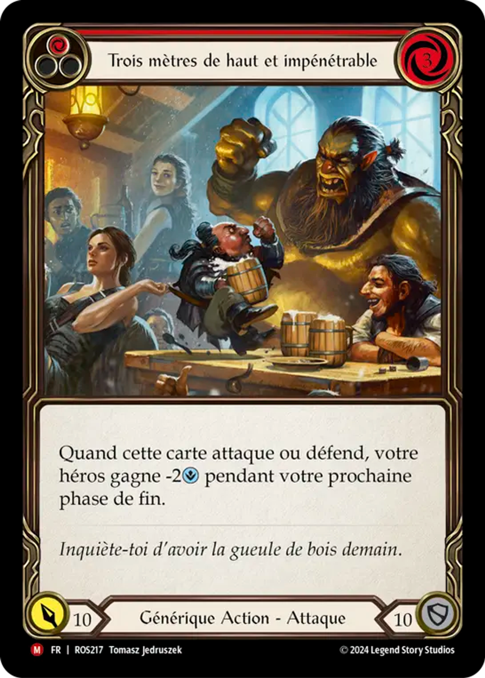 Trois mètres de haut et impénétrable — Rosetta — Flesh and Blood