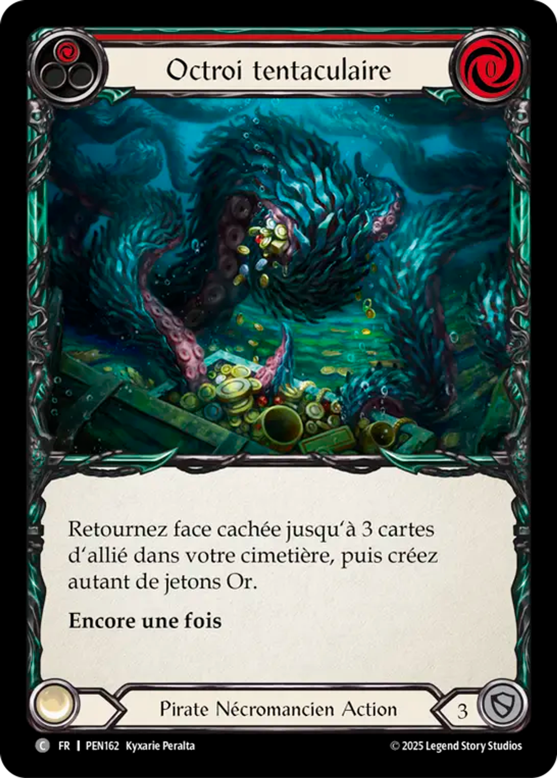 Tentacular Toll (Red) — Compendium of Rathe — Flesh and Blood
