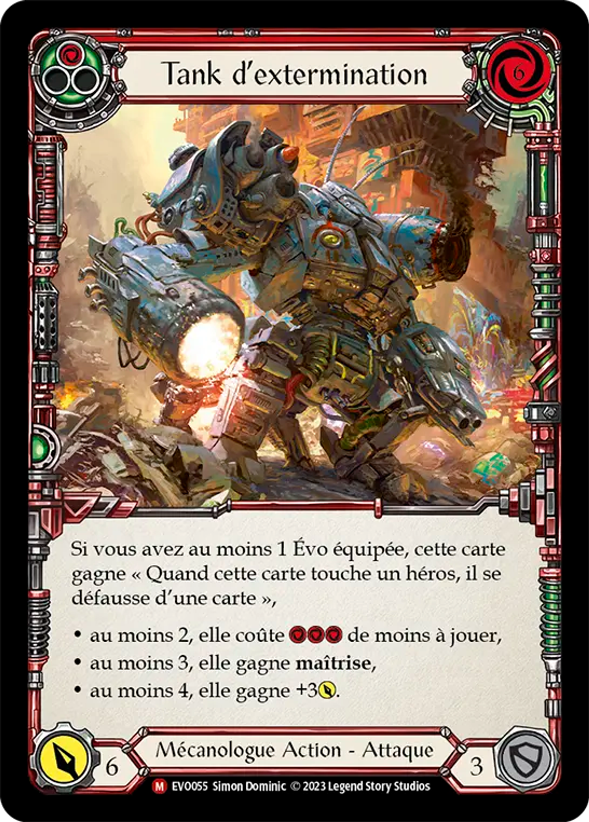Tank d’extermination — Bright Lights — Flesh and Blood