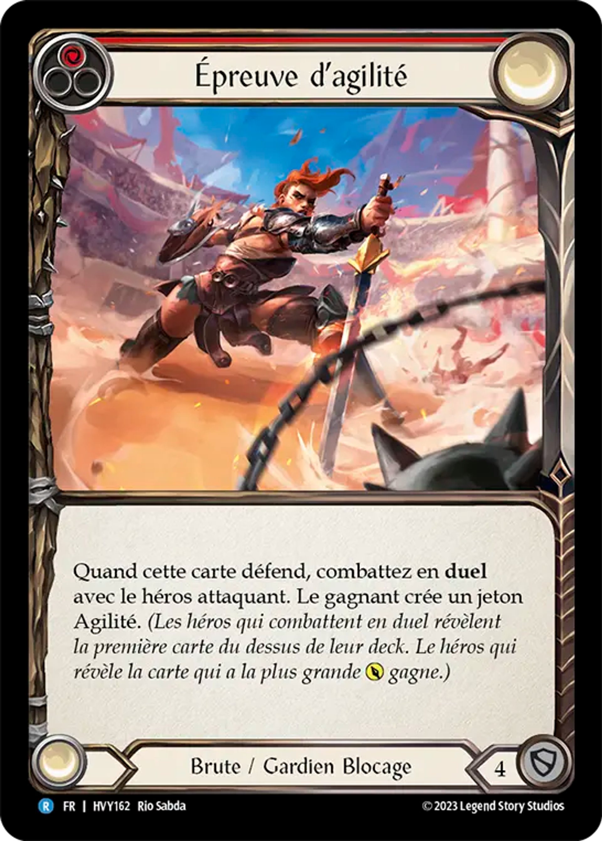 Épreuve d’agilité — Heavy Hitters — Flesh and Blood
