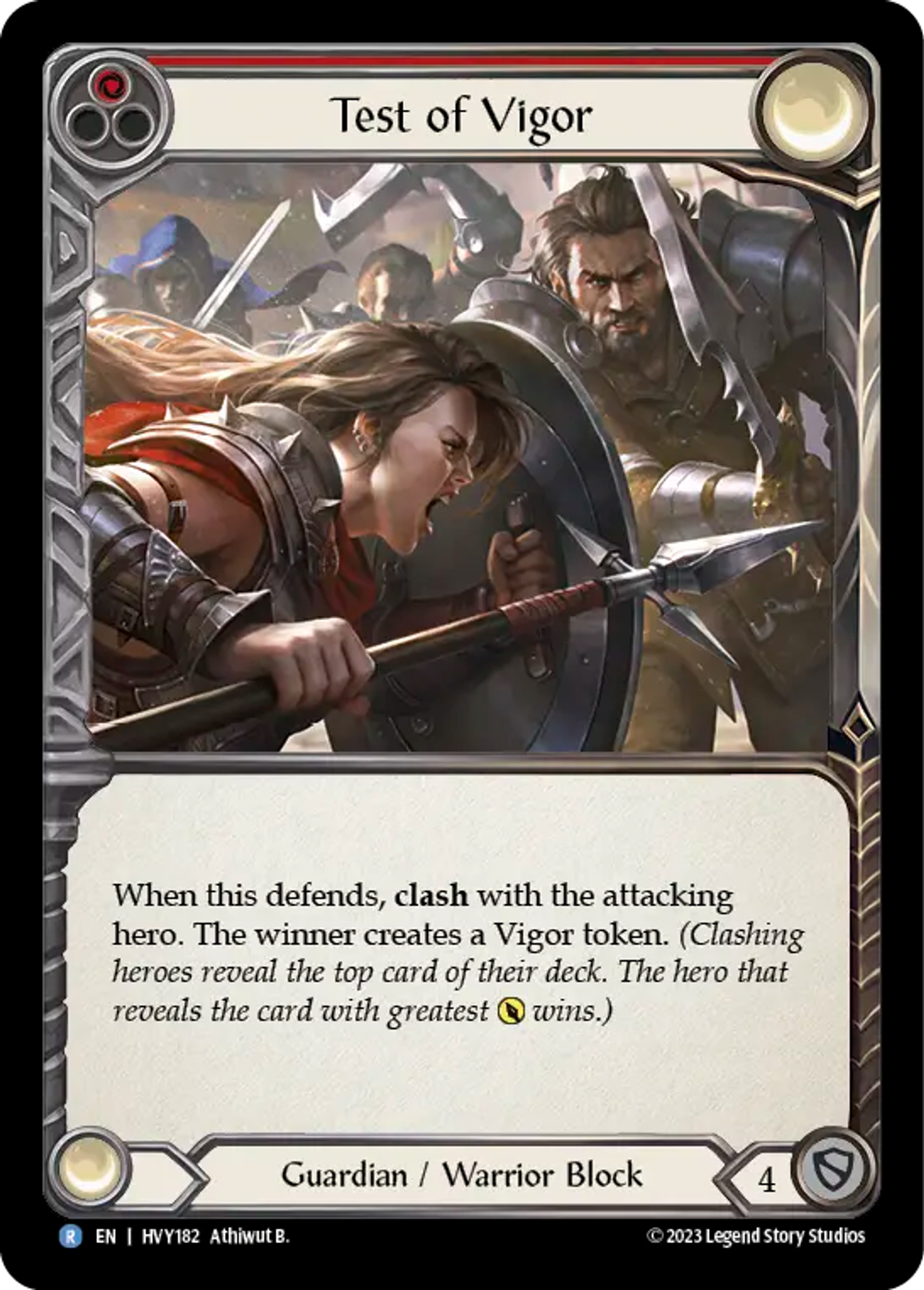 Épreuve de vigueur — Heavy Hitters — Flesh and Blood