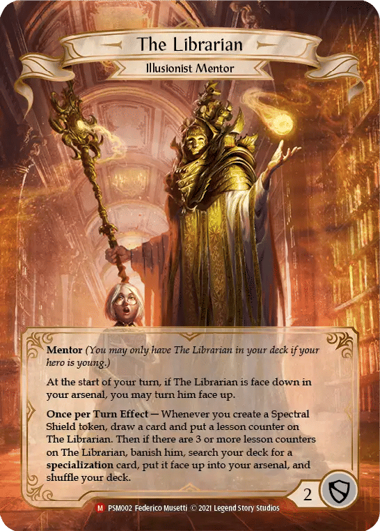 The Librarian — Prism - Blitz Deck — Flesh and Blood