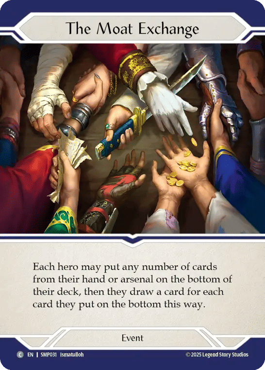 The Moat Exchange — Smash Palace — Flesh and Blood