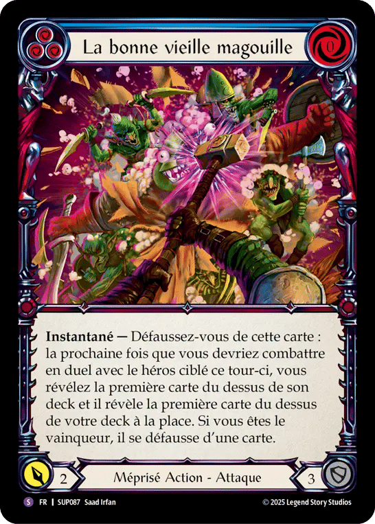 La bonne vieille magouille — Super Slam — Flesh and Blood