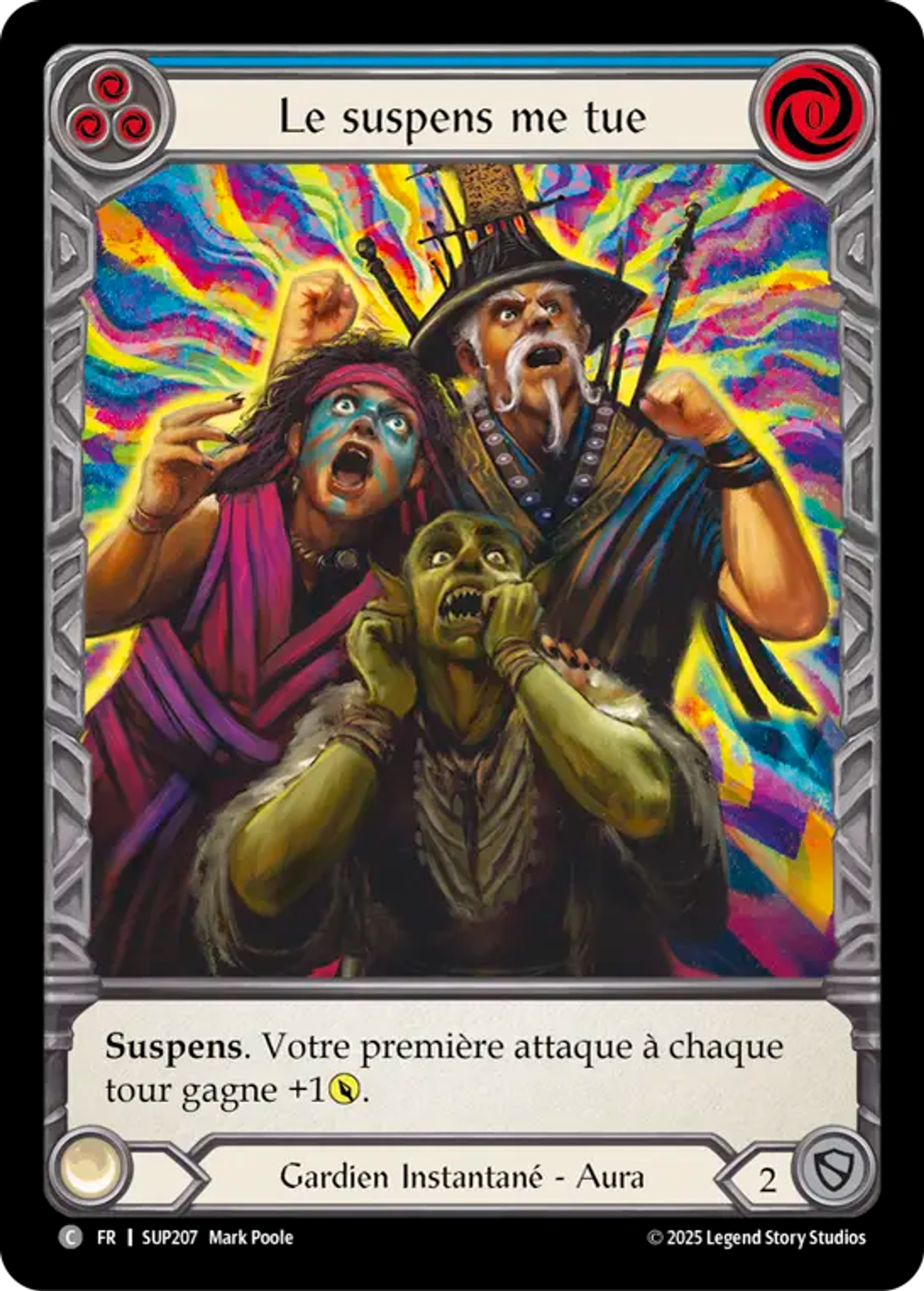 Le suspens me tue — Super Slam — Flesh and Blood