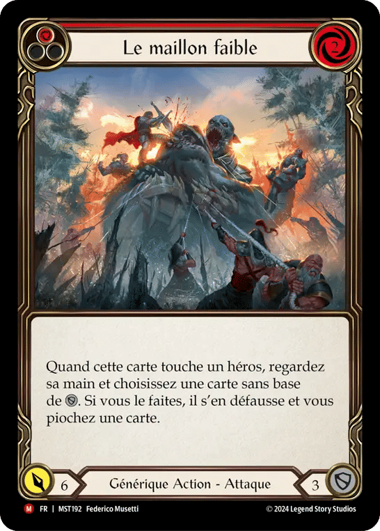 Le maillon faible — Part the Mistveil — Flesh and Blood