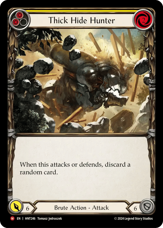 Thick Hide Hunter — The Hunted — Flesh and Blood