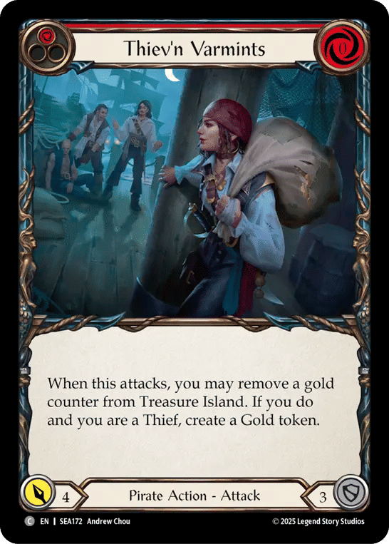 Thiev'n Varmints (Red) — High Seas — Flesh and Blood